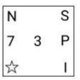 Which figure should come at the place of the question mark (?) to continue the following series?