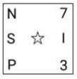 Which figure should come at the place of the question mark (?) to continue the following series?