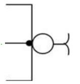 From the given option figures, select the figure which when placed at the place of question mark (?) in the figure given below will complete the pattern.
